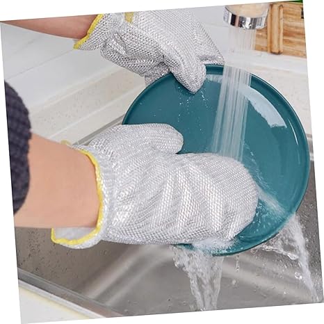 Oil-Repellent Kitchen Cleaning Gloves