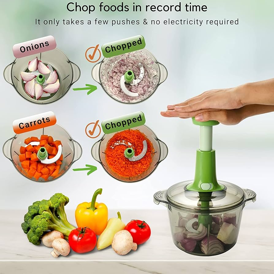 Manual Hand Operated 1500 ML Chopper Pump