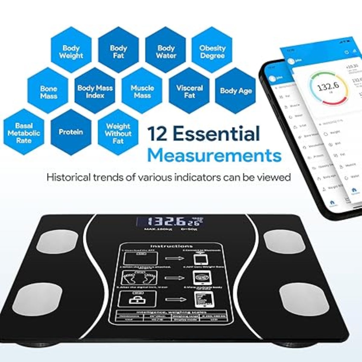 Body Fat Scale โ Fitness Monitor