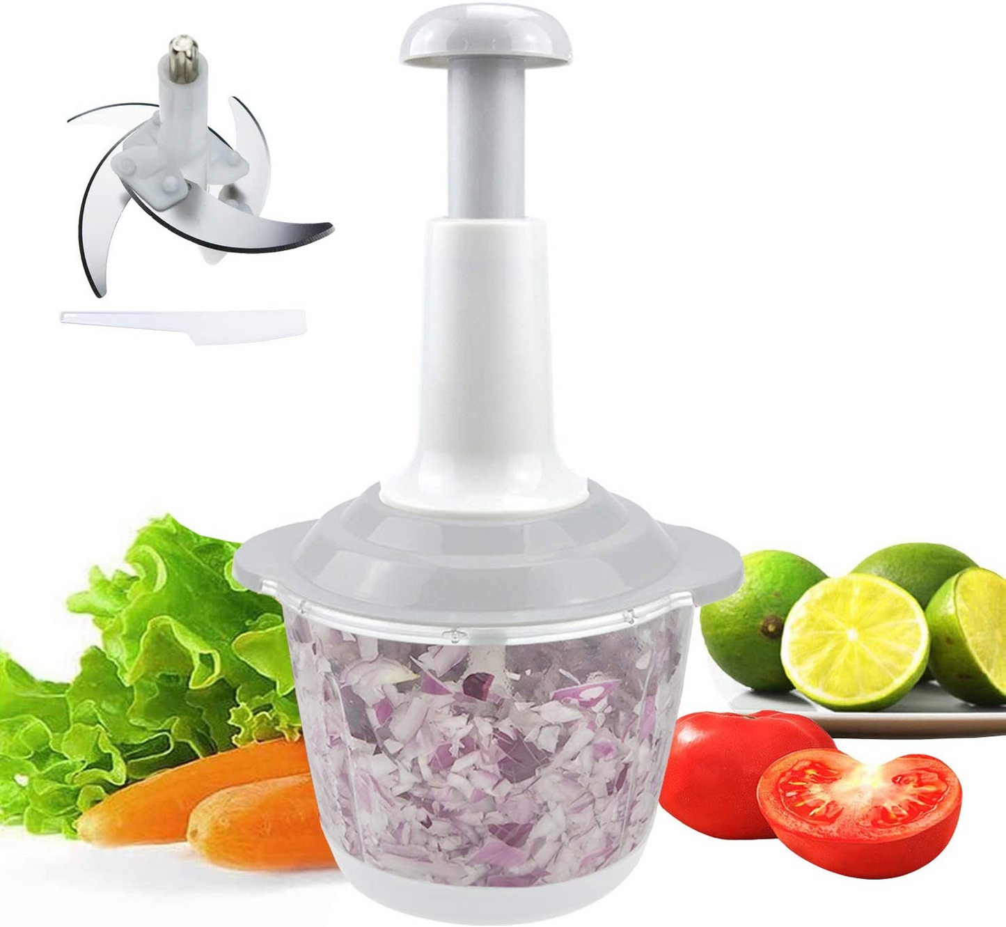 Manual Hand Operated 1500 ML Chopper Pump