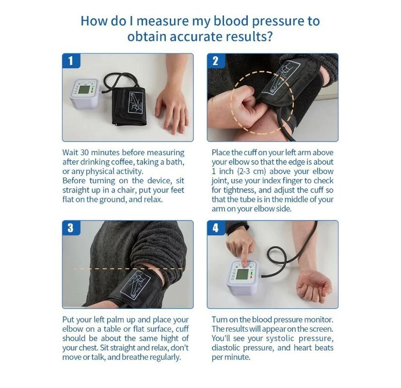 Digital Arm Blood Pressure Monitor
