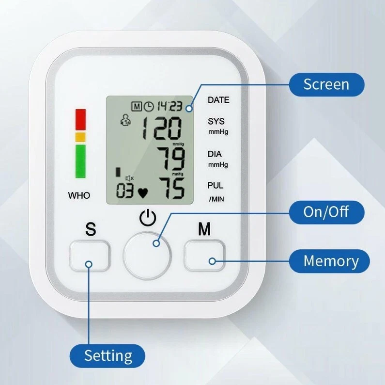 Digital Arm Blood Pressure Monitor