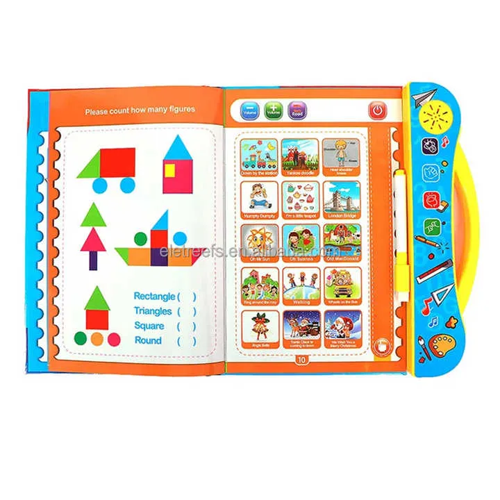 Kids Interactive Learning Book (Age 3+)
