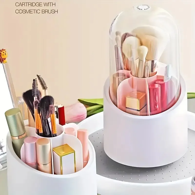 360° Rotating Makeup Organizer