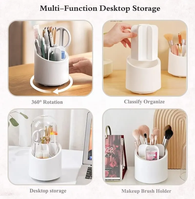 360° Rotating Makeup Organizer