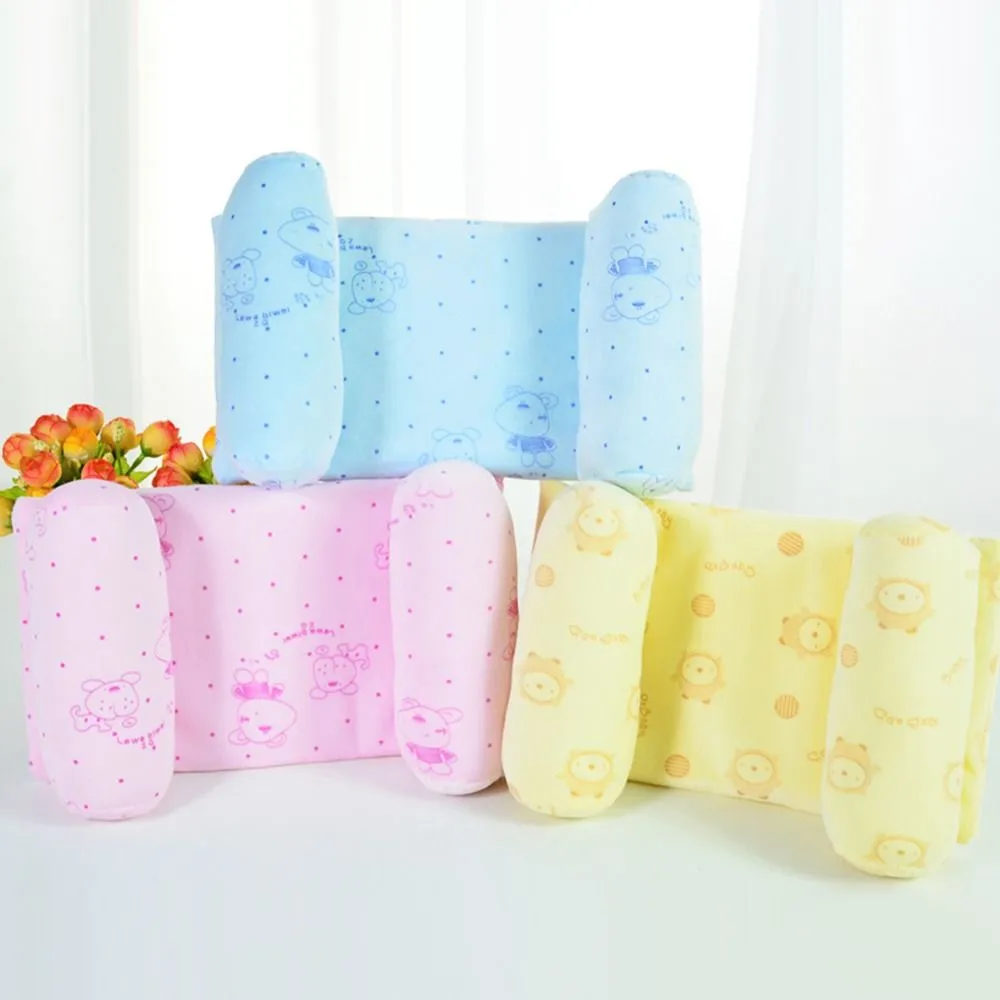 Adjustable Baby Head Shaping Pillow โ Anti-Flat Head Support for Newborns