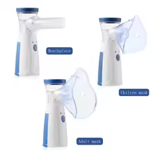 Compact Mesh Nebulizer โ Portable Inhaler for Home & Travel