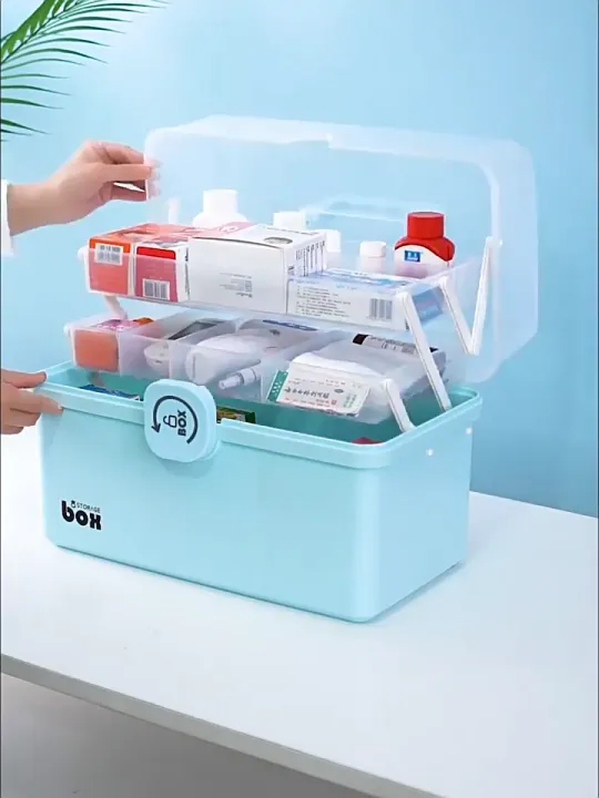 Office, Cosmetics & Medicine Storage Organizer Box