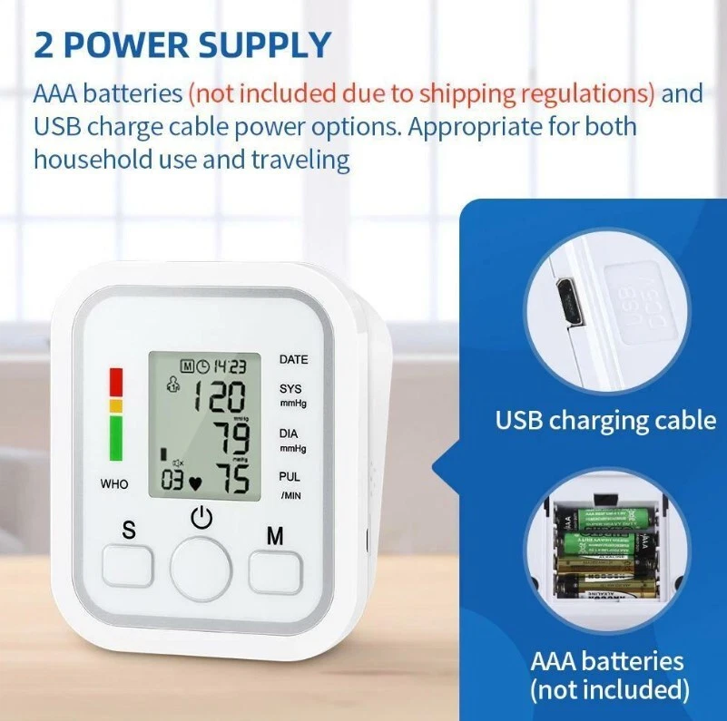 Digital Arm Blood Pressure Monitor