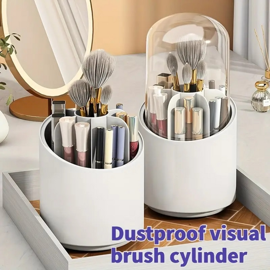 360ยฐ Rotating Makeup Organizer