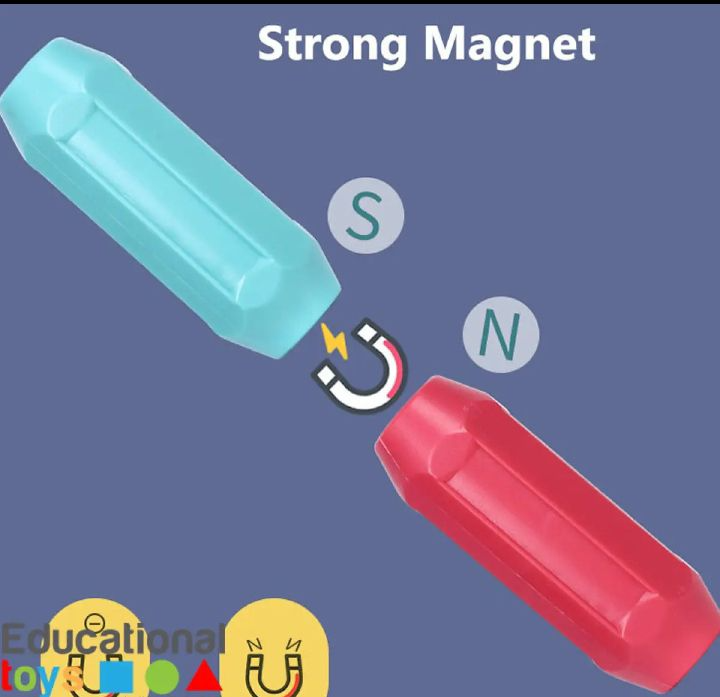Magnetic Building Sticks Toy Set for Kids
