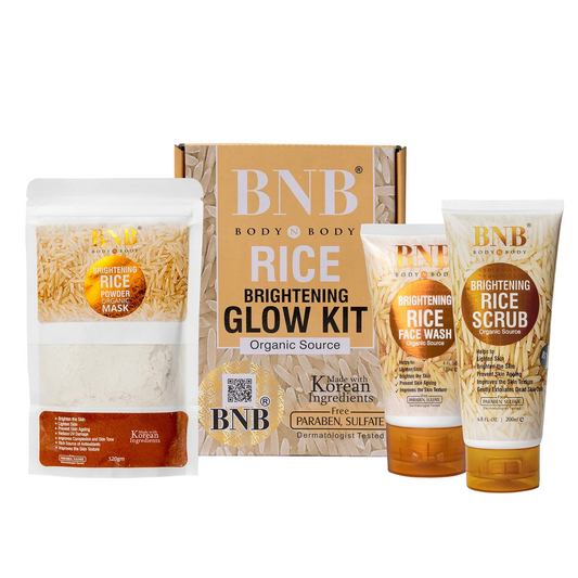 BNB Rice Brightening Glow Kit
