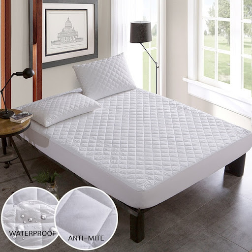 Waterproof Quilted Mattress Protector Pakistan - Bed Cover COD