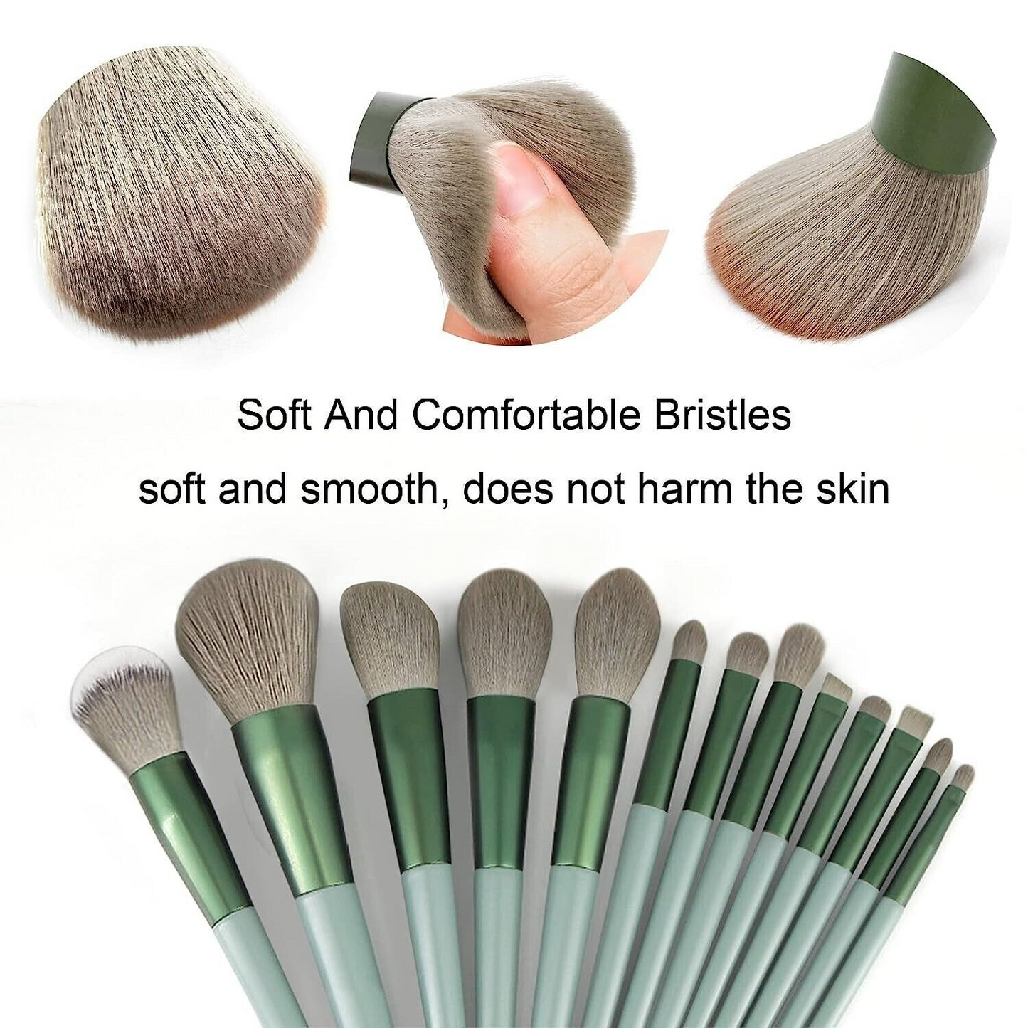 13-Piece Makeup Brush Set with Pouch