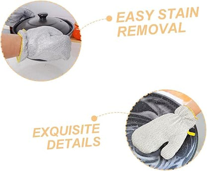 Oil-Repellent Kitchen Cleaning Gloves