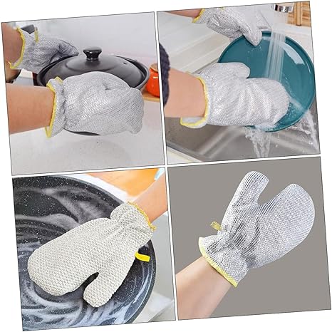 Oil-Repellent Kitchen Cleaning Gloves