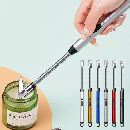Electric - lighter  Rechargeable Kitchen Lighter - Stove Long Neck Arc 360° Flexible Lighter