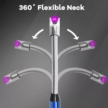 Electric - lighter  Rechargeable Kitchen Lighter - Stove Long Neck Arc 360° Flexible Lighter