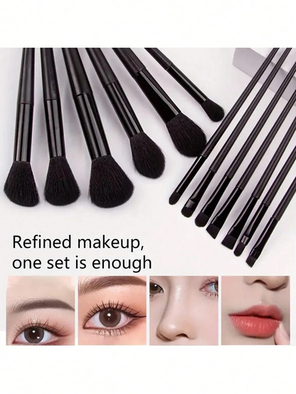 13-Piece Makeup Brush Set with Pouch