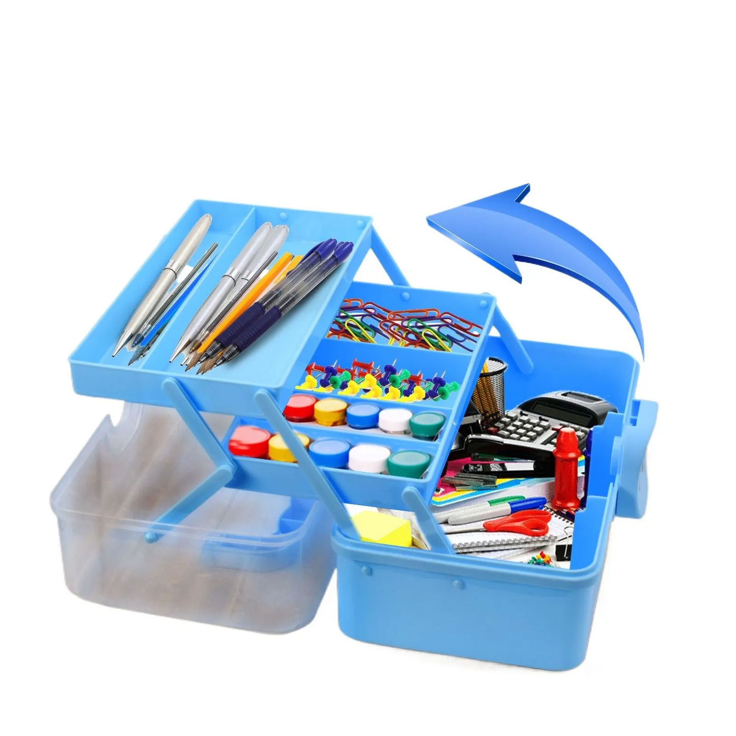 Office, Cosmetics & Medicine Storage Organizer Box