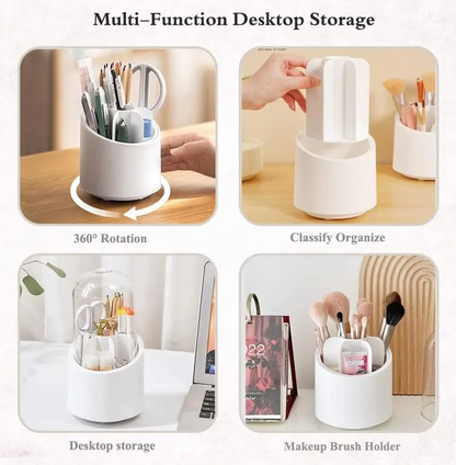 360° Rotating Makeup Organizer