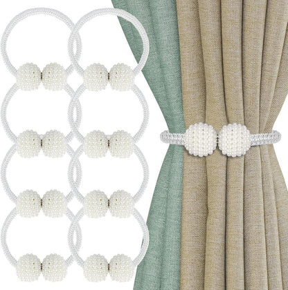 Magnetic Curtain Tiebacks Pakistan - Pearl Holdbacks COD Available