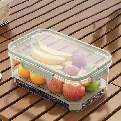 Easy to Carry Clear Food Container for Keeping Outdoor Meals Fresh