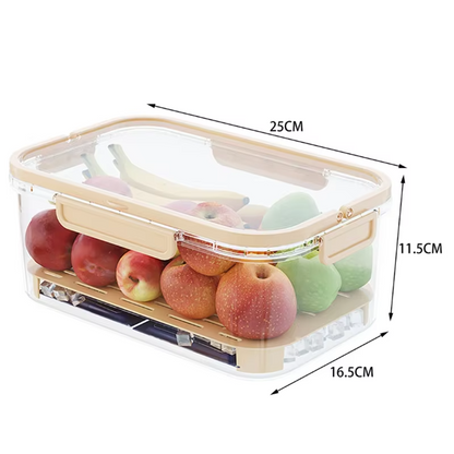 Easy to Carry Clear Food Container for Keeping Outdoor Meals Fresh