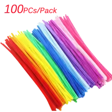 DIY Art & Craft Fuzzy Sticks (100 Pcs)