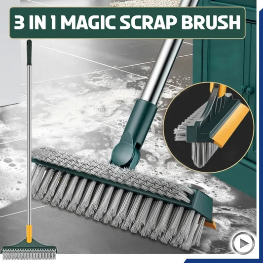 3-in-1 Magic Cleaning Brush – Scrub, Squeeze & Shine
