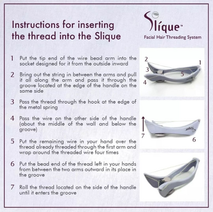 Flawless Brow Threading Device – Smooth, Clean & Precise Hair Removal