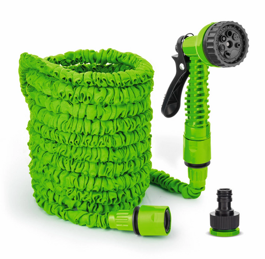 Expandable Garden Hose with 7-Pattern Spray Nozzle 100ft