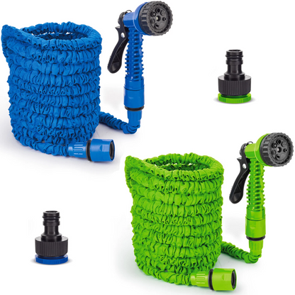 Expandable Garden Hose with 7-Pattern Spray Nozzle 100ft